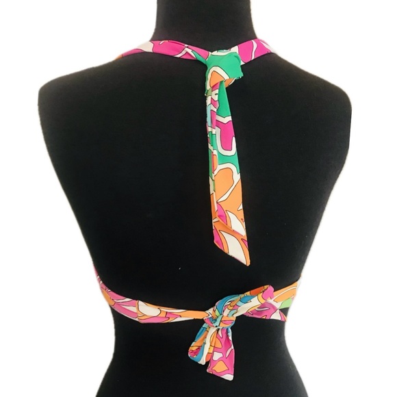 Trina Turk Multi-Color Embellished Bikini Top - Picture 3 of 9